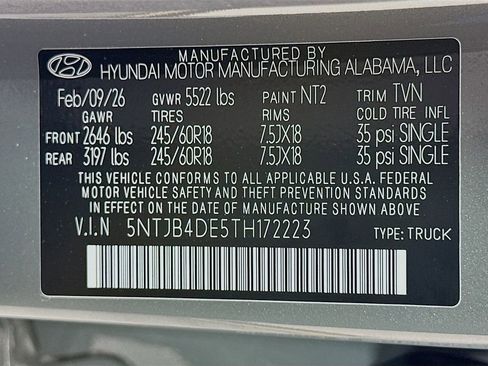 New 2026 Hyundai Santa Cruz SEL FWD image 22