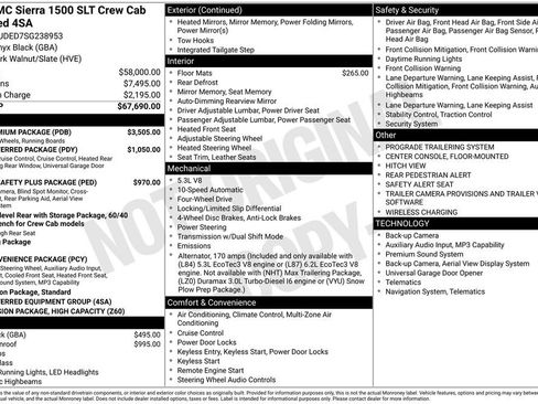 Used 2025 GMC Sierra 1500 SLT w/ SLT Premium Package AWD/4WD image 18
