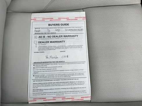 Used 2024 MAZDA MAZDA3 2.5 Turbo Sedan w/Premium Plus image 37