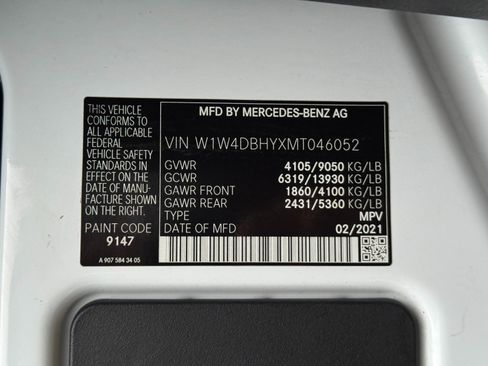 Used 2021 Mercedes-Benz Sprinter 2500 w/ Driver Convenience Package image 29