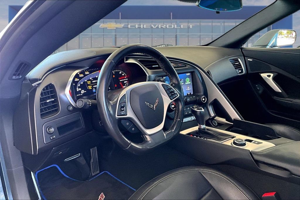 Used 2019 Chevrolet Corvette Grand Sport w/ Carbon Flash Badge Package RWD image 4