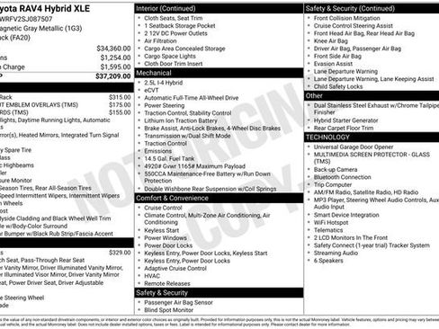 Certified 2025 Toyota RAV4 XLE AWD/4WD image 3