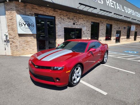 Used 2015 Chevrolet Camaro LT w/ Silver Rally Stripe Package RWD image 2