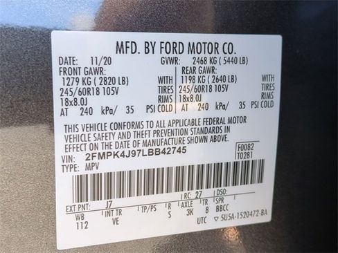 Used 2020 Ford Edge SEL w/ Convenience Package image 25