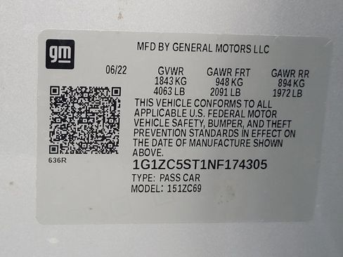 Used 2022 Chevrolet Malibu LS w/ Driver Confidence Package II FWD image 33