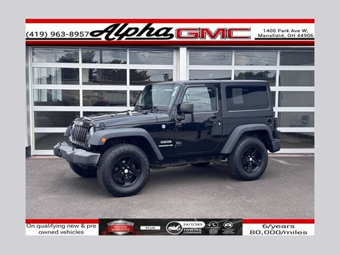 Used 2016 Jeep Wrangler Sport w/ Quick Order Package 24S AWD/4WD image 1