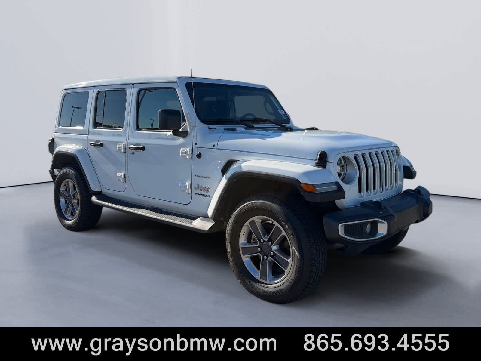 Used 2021 Jeep Wrangler Unlimited Sahara AWD/4WD image 1