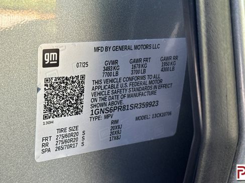 Certified 2025 Chevrolet Tahoe Z71 w/ Z71 Off-Road Package AWD/4WD image 39
