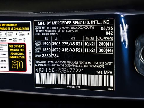 Certified 2025 Mercedes-Benz GLS 450 4MATIC image 26