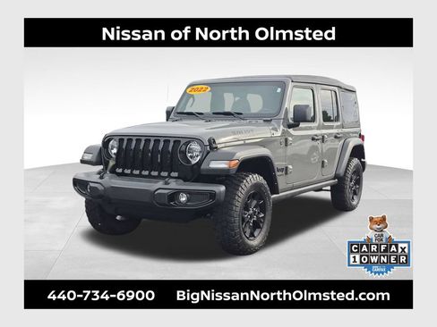 Used 2022 Jeep Wrangler Unlimited Sport AWD/4WD image 1