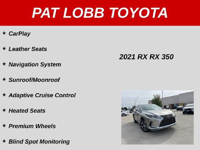 Used 2021 Lexus RX 350 FWD w/ Premium Package image 28