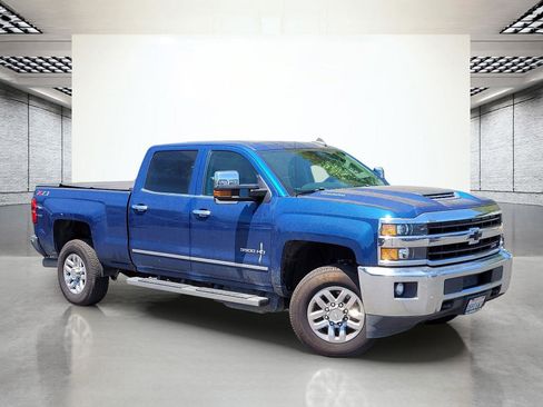 Used 2018 Chevrolet Silverado 3500 LTZ w/ Duramax Plus Package AWD/4WD image 2