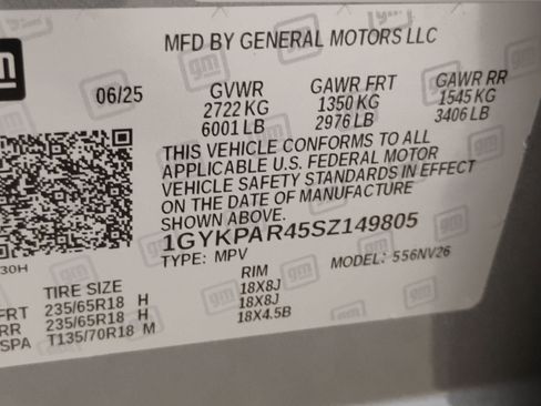 New 2025 Cadillac XT6 Luxury image 19