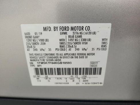 Used 2019 Ford Explorer Limited w/ Class III Trailer Tow Package image 20