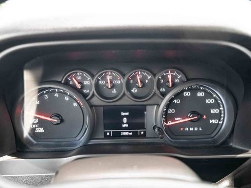 Used 2025 Chevrolet Silverado 1500 Custom w/ Turbomax Blackout Package RWD image 16