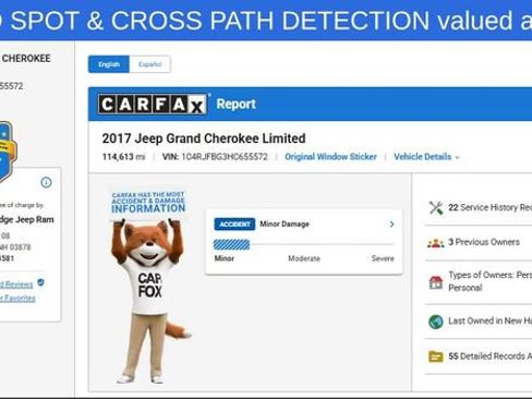 Used 2017 Jeep Grand Cherokee Limited AWD/4WD image 5