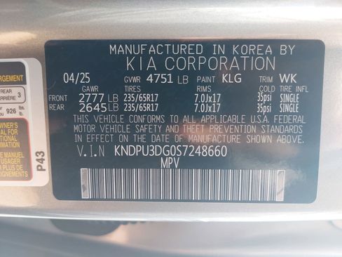 New 2025 Kia Sportage LX image 35