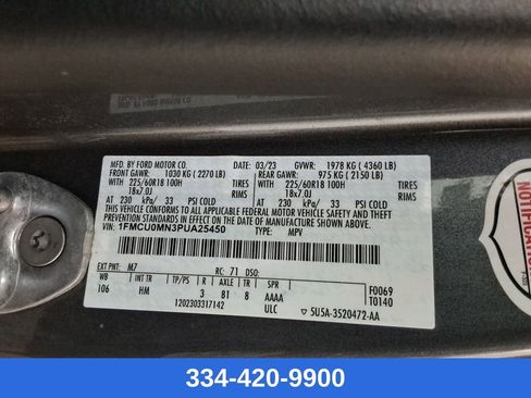 Used 2023 Ford Escape ST-Line w/ Cold Weather Package image 29