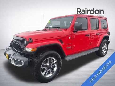 Used 2020 Jeep Wrangler Unlimited Sahara w/ Uconnect 4C Nav & Sound Group image 3