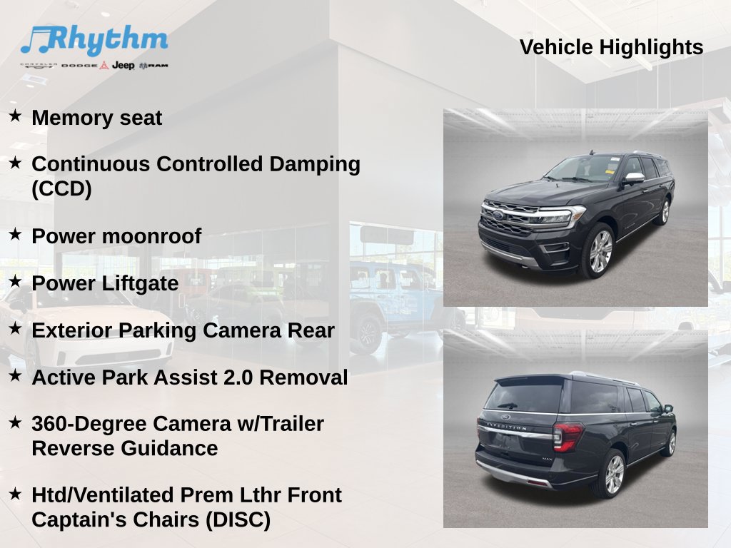 Used 2023 Ford Expedition Max Platinum AWD/4WD image 17