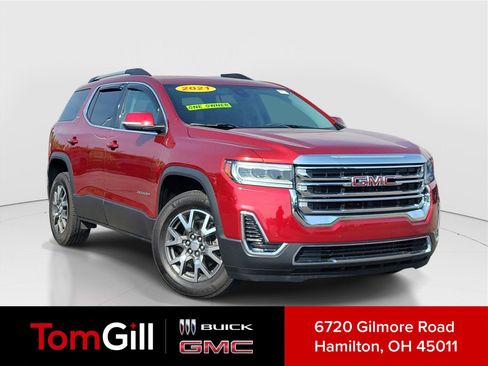 Used 2021 GMC Acadia SLE w/ Driver Convenience Package FWD image 1