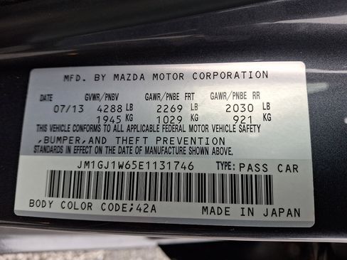 Used 2014 MAZDA MAZDA6 Grand Touring image 27