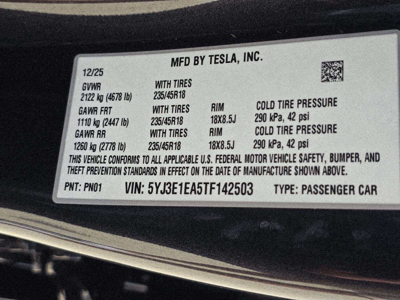 Used 2026 Tesla Model 3 RWD image 31