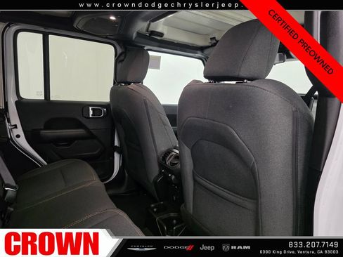 Certified 2025 Jeep Wrangler Unlimited Sahara AWD/4WD image 13