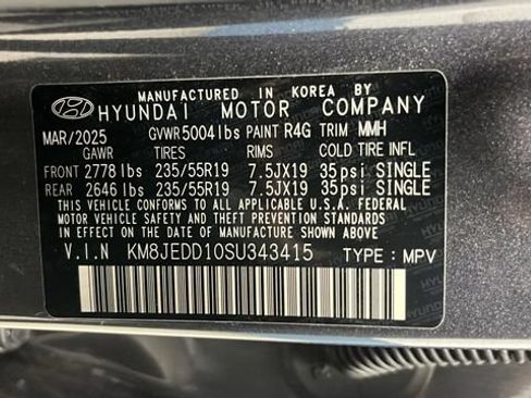Used 2025 Hyundai Tucson Limited AWD/4WD image 28