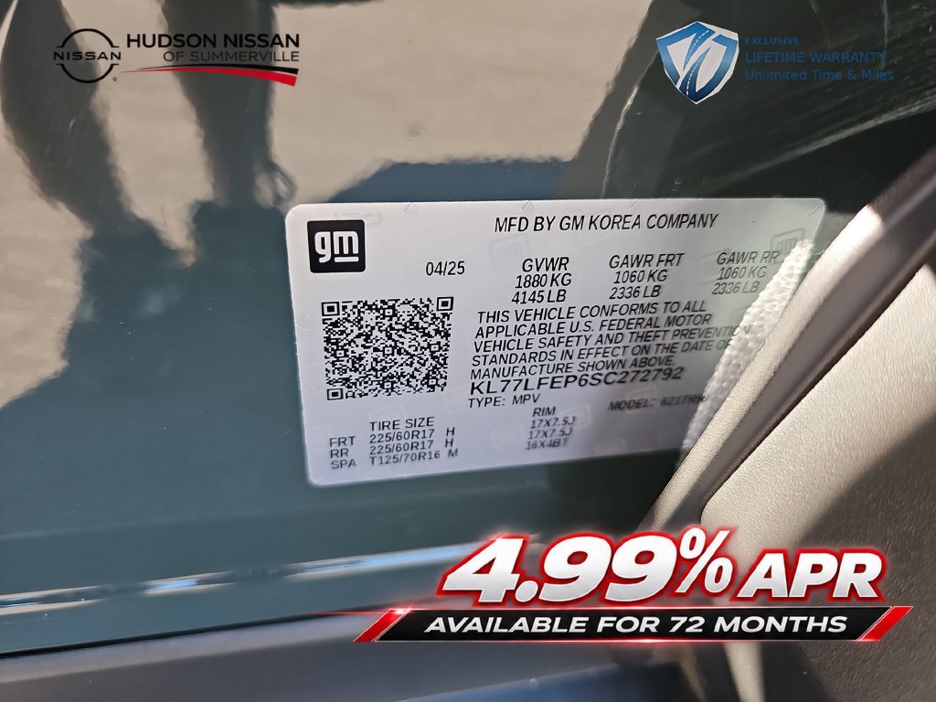 Used 2025 Chevrolet Trax LS w/ LS Convenience Package FWD image 33
