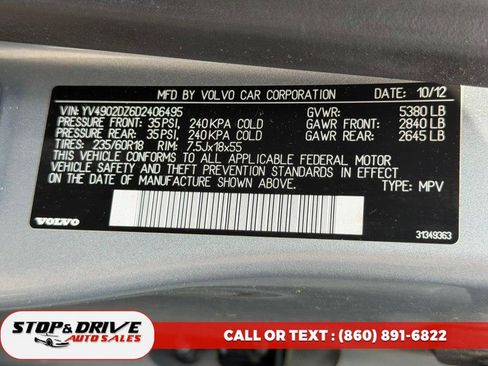 Used 2013 Volvo XC60 T6 AWD/4WD image 18