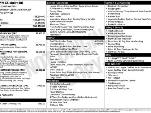 Used 2025 BMW X5 xDrive40i w/ Executive Package image 18