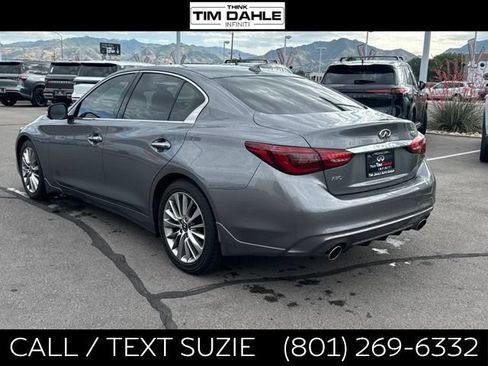Used 2022 INFINITI Q50 Luxe w/ Cargo Package AWD/4WD image 6