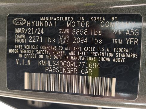 Used 2024 Hyundai Elantra SEL w/ Convenience Package FWD image 33