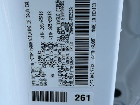 New 2026 Toyota Tacoma TRD Sport image 21