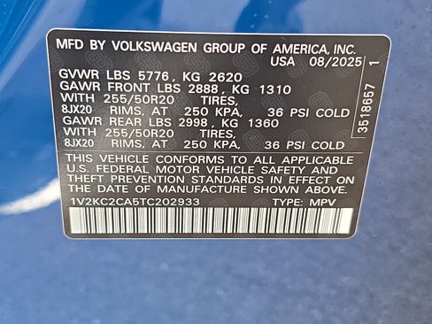 New 2026 Volkswagen Atlas Cross Sport SE AWD/4WD image 36