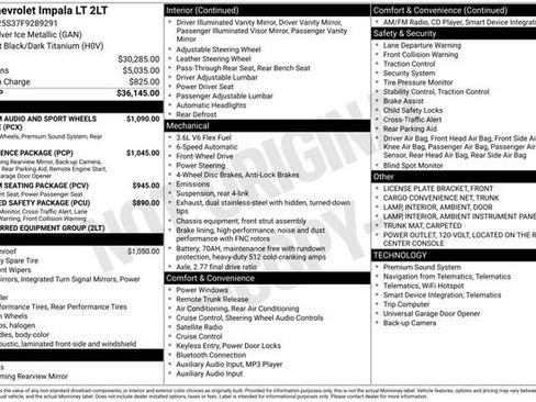 Used 2015 Chevrolet Impala LT image 35