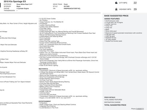 Used 2018 Kia Sportage EX image 4