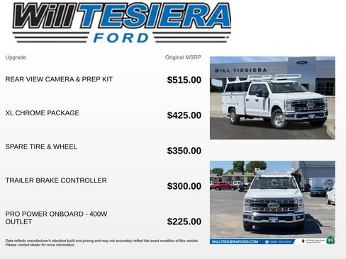 New 2026 Ford F350 XL w/ XL Chrome Package RWD image 5