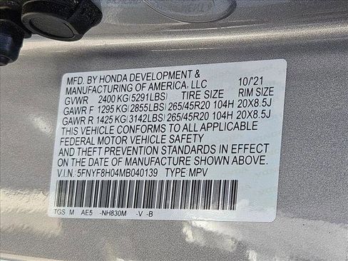 Used 2021 Honda Passport Elite image 23