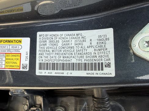 Used 2023 Honda Civic Sport image 38