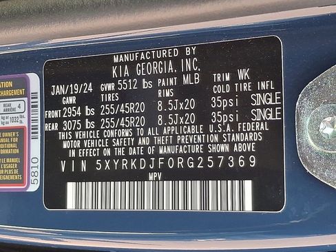 Certified 2024 Kia Sorento SX image 26