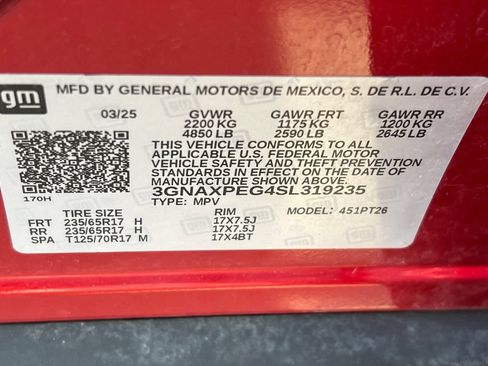 Used 2025 Chevrolet Equinox LT w/ Convenience Package II AWD/4WD image 25