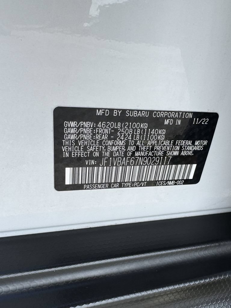 Used 2022 Subaru WRX Premium AWD/4WD image 34