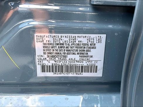 New 2026 Nissan Sentra SV FWD image 13