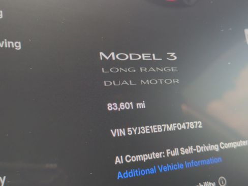 Used 2021 Tesla Model 3 Long Range AWD/4WD image 14