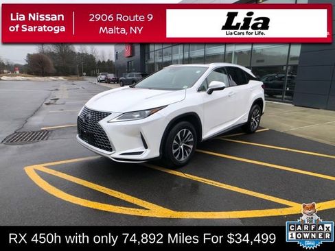 Used 2021 Lexus RX 450h 450h w/ Premium Package image 1