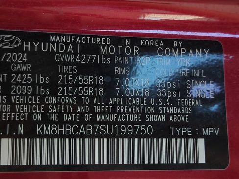 Used 2025 Hyundai Kona SEL AWD/4WD image 23