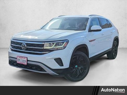 Used 2021 Volkswagen Atlas Cross Sport SEL w/ Luggage Net & Mats Package FWD image 1