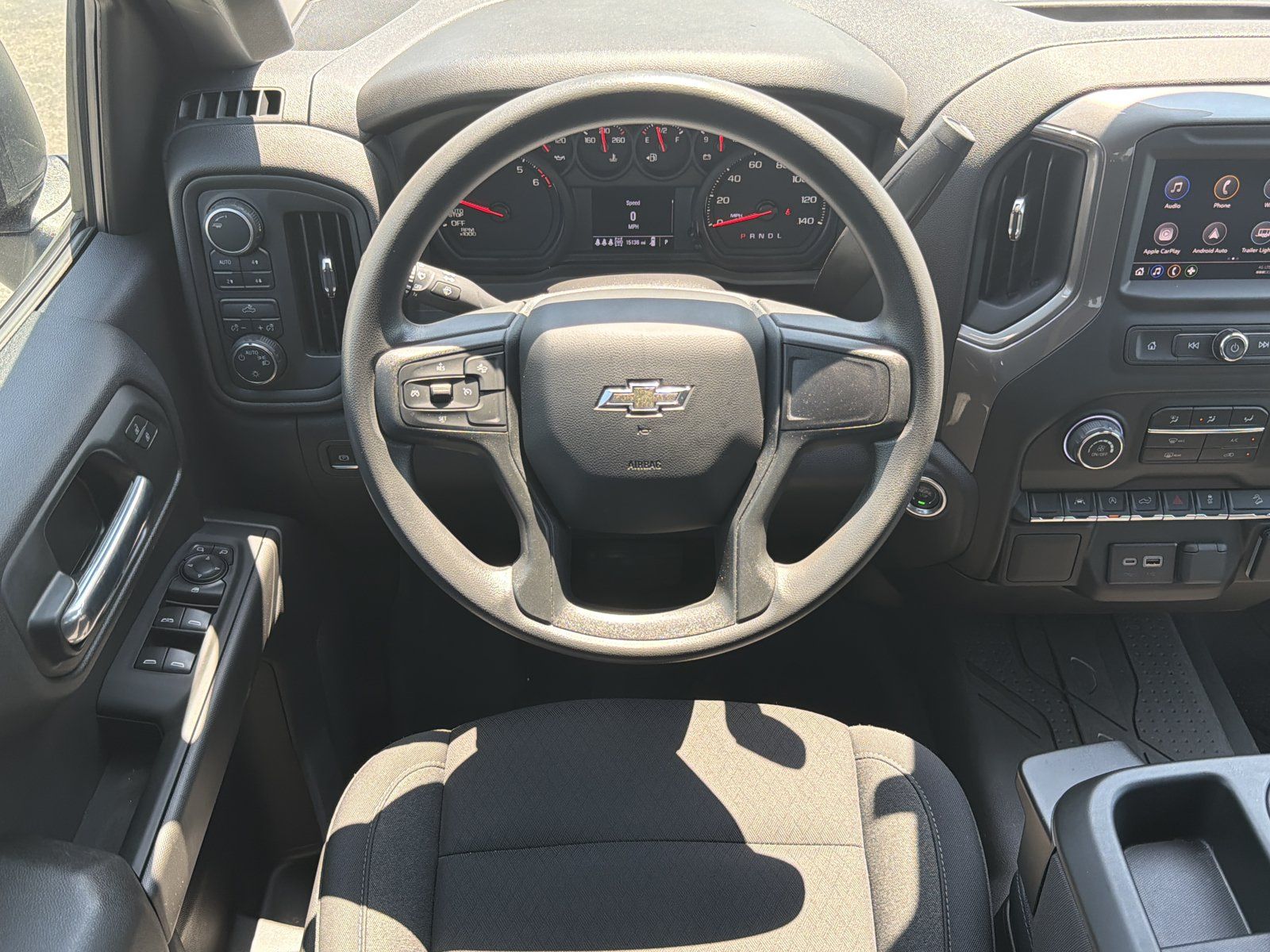 Used 2025 Chevrolet Silverado 1500 Custom Trail Boss w/ Turbomax Blackout Package AWD/4WD image 31